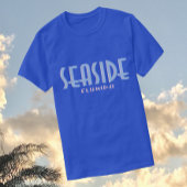 Seaside Florida Deco Typografie Ontwerp T-shirt