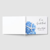 Seaside Garden Blue Guest Book Starfish Gastenboek (Volledig)