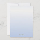 Seaside Garden Starfish Birthday Party Invitation Kaart (Achterkant)