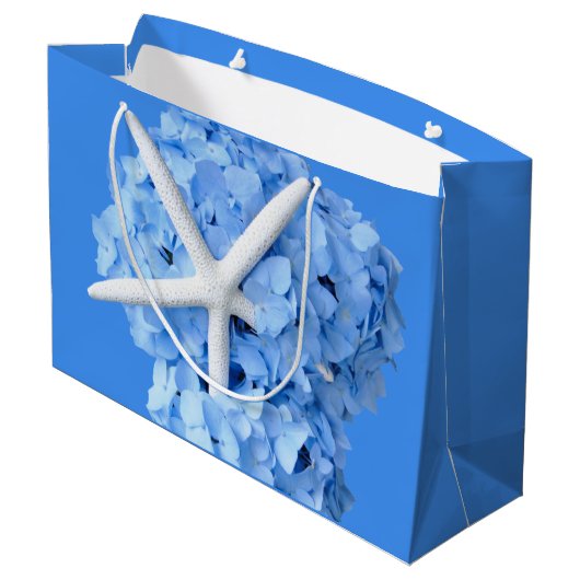 Seaside Garden Starfish Wedding Gefeliciteerd Groot Cadeauzakje (Achterkant Gekanteld)