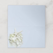 Seaside Garden Tented Standing Place-kaarten Plaatskaartje (Buitenkant ongevouwen)