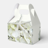 Seaside Garden White Wedding Shower Favor box Bedankdoosjes (Achterkant)