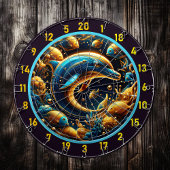 Seaside Grace Dolphin Dartboard Set Dartbord