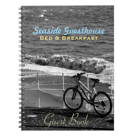 Seaside Guesthoudenbank bed Breakfast Guest Book Notitieboek (Voorkant)