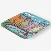 Seaside Harbour Thmed Party Paper Bord (Gebogen)