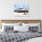 Seaside Heights, Jersey Shore Canvas Afdruk (Insitu (Slaapkamer))
