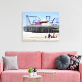 Seaside Heights, Jersey Shore Canvas Afdruk (Insitu (Woonkamer))