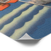 Seaside Heights, New Jersey - Large Letter Scene Poster (Hoek)