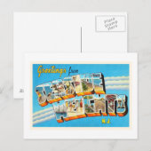 Seaside Heights New Jersey NJ  Briefkaart- Briefkaart (Voorkant / Achterkant)