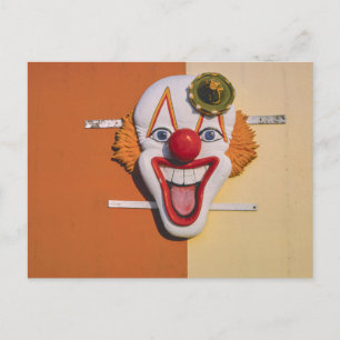 Seaside Heights NJ Clown Ornament 1978 Retro Briefkaart