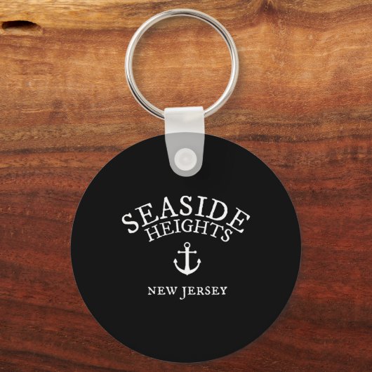 Seaside Heights Nj Shirt, New Jersey Sea Town  Sleutelhanger (Voorkant)