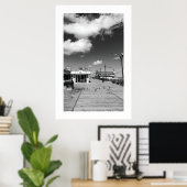 Seaside Heights Seagulls Boardwalk Poster (Thuiskantoor)