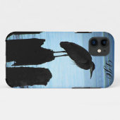 Seaside Heron Silhouette Case-Mate iPhone Case (Achterkant (horizontaal))