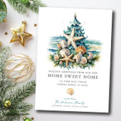 Seaside Holiday Christmas Moving Aankondiging