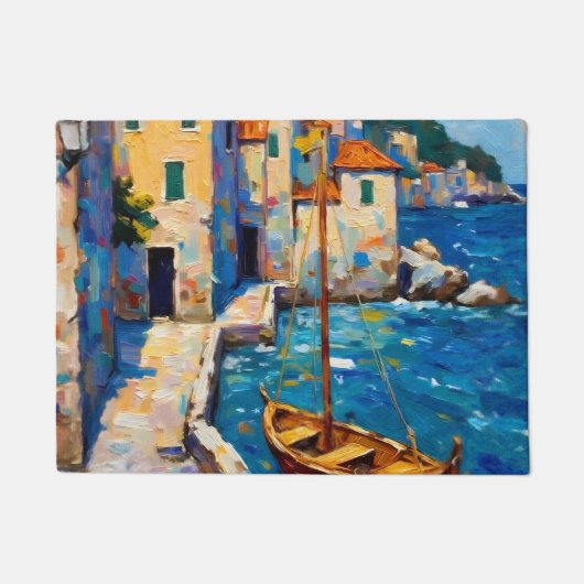 Seaside in Europe Deurmat (Voorkant)