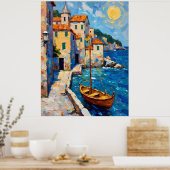 Seaside in Europe Poster (Keuken)