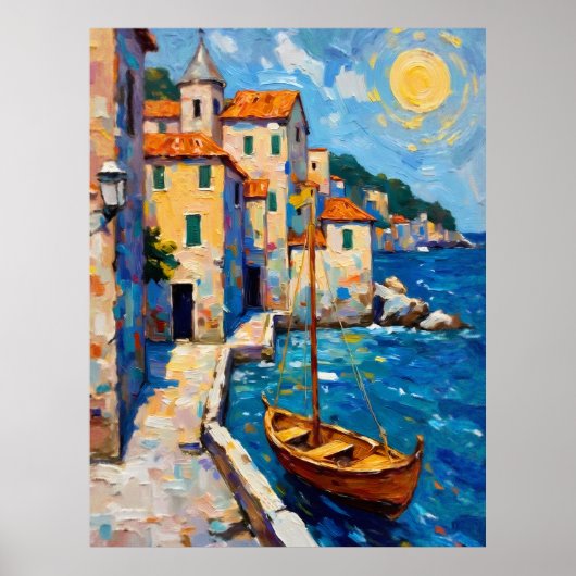 Seaside in Europe Poster (Voorkant)