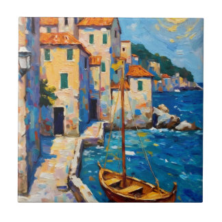 Seaside in Europe Tegeltje