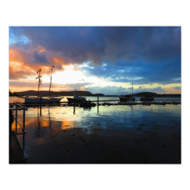 Seaside in Oban Foto Afdruk