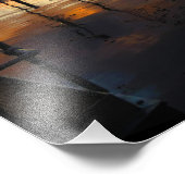 Seaside in Oban Foto Afdruk (Hoek)