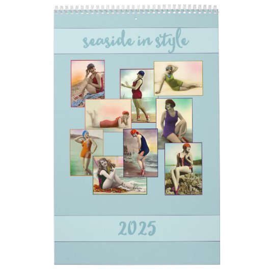 Seaside in stijl  portretfoto briefkaarten kalender (Hoes)