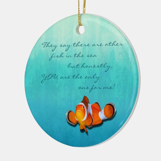 Seaside Inspirations Ombre Keramisch Ornament (Links)