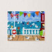 "Seaside" Jigzaag Puzzle Legpuzzel (Horizontaal)