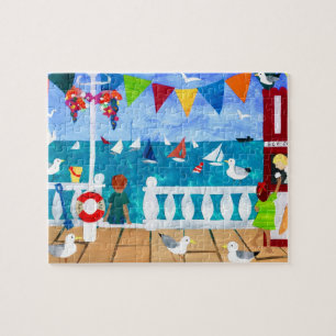 "Seaside" Jigzaag Puzzle Legpuzzel