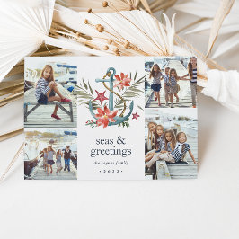 Seaside | Kustfeestdag Foto collage Kaart