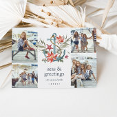 Seaside | Kustfeestdag Foto collage Kaart