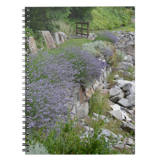 Seaside Lavender Path Journal Notitieboek (Voorkant)