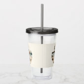 Seaside Lighthouse Stroll Acryl Drinkbeker (Rechts)