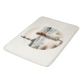 Seaside Lighthouse Stroll Badmat (Gekanteld)