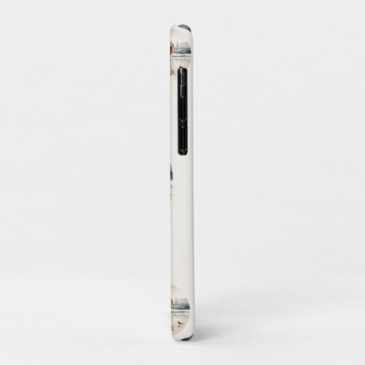 Seaside Lighthouse Stroll Case-Mate iPhone Case (Achterkant/links)