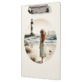 Seaside Lighthouse Stroll Klembord (Links)