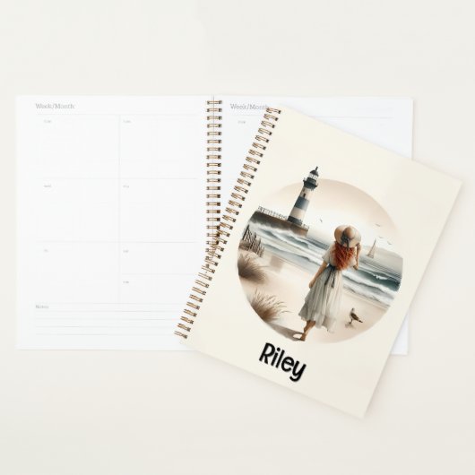 Seaside Lighthouse Stroll Planner (Display)