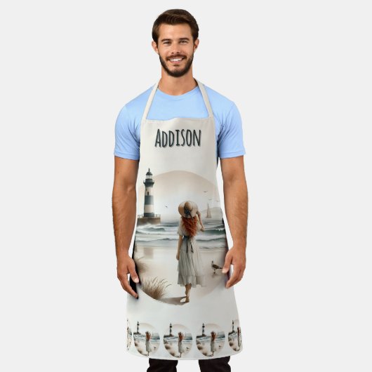 Seaside Lighthouse Stroll Schort (Gedragen)