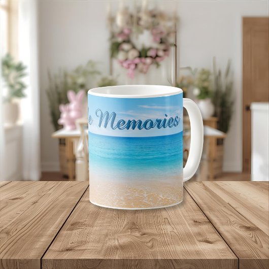 Seaside Memories Personalized Mug Koffiemok