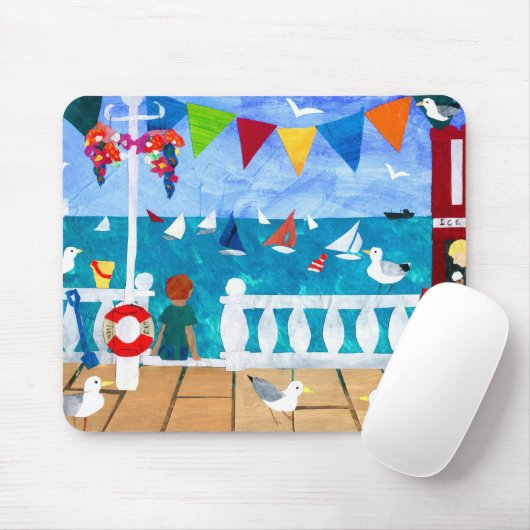 Seaside Mousepad Muismat (Met muis)