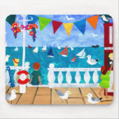 Seaside Mousepad Muismat (Voorkant)