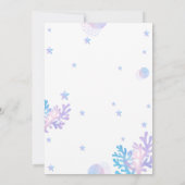 Seaside Nautical Seashell bruiloft Kaart (Achterkant)