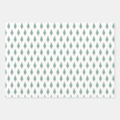 Seaside New England Kerstboom Inpakpapier Vel (Voorkant)