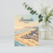 Seaside, Oregon Briefkaart (Staand voorkant)