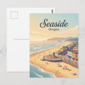 Seaside, Oregon Briefkaart (Voorkant / Achterkant)