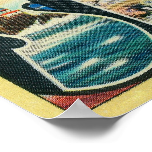 Seaside, Oregon - Grote Letter-scènes 2 Poster (Hoek)