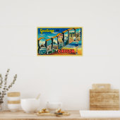 Seaside, Oregon - Grote Letter-scènes 2 Poster (Keuken)