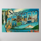 Seaside, Oregon - Grote letterscènes Poster (Voorkant)