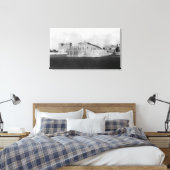 Seaside, Oregon Hotel en Turnround Canvas Afdruk (Insitu (Slaapkamer))