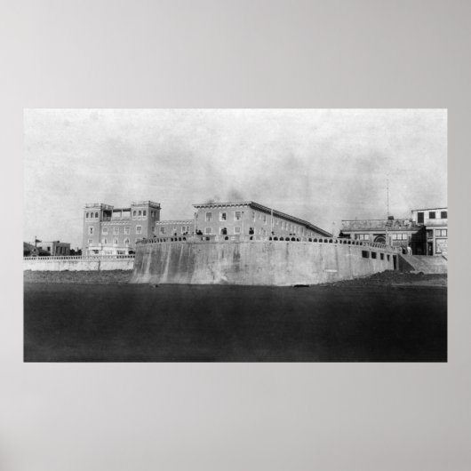 Seaside, Oregon Hotel en Turnround Poster (Voorkant)