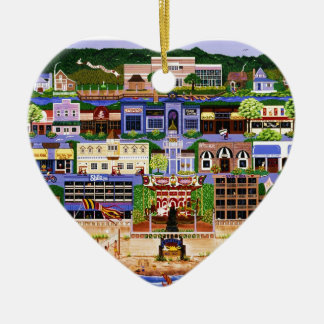 Seaside Oregon Keramisch Ornament